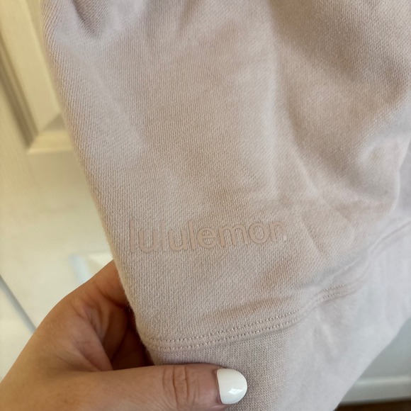 Lululemon Perfectly Oversized Crewneck Sweatshirt Mauve Pink Lavender Pullover - Picture 6 of 7